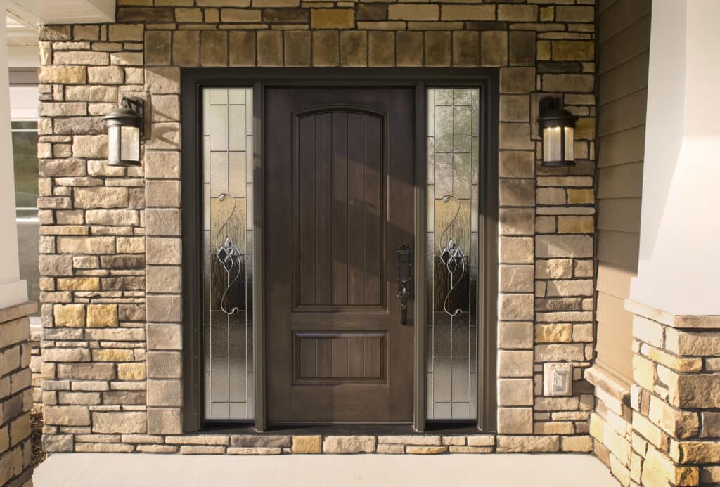 This hinged entry door in Spokane from Provia is a beautiful example.